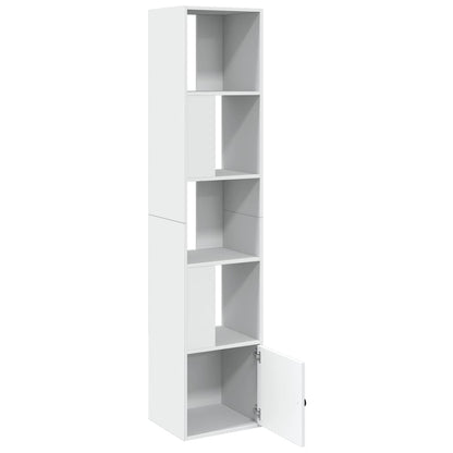 vidaXL Bücherregal Weiß 40x36x189 cm Holzwerkstoff