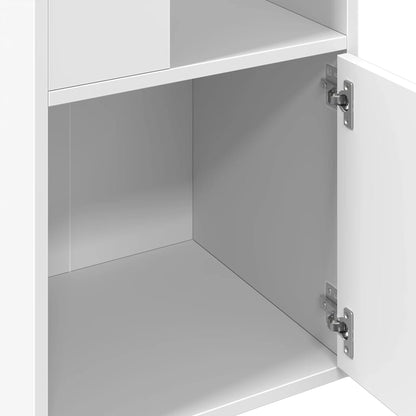 vidaXL Bücherregal Weiß 40x36x189 cm Holzwerkstoff