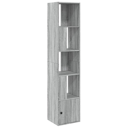 vidaXL Bücherregal Grau Sonoma 40x36x189 cm Holzwerkstoff