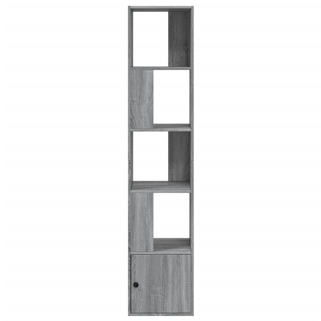vidaXL Bücherregal Grau Sonoma 40x36x189 cm Holzwerkstoff