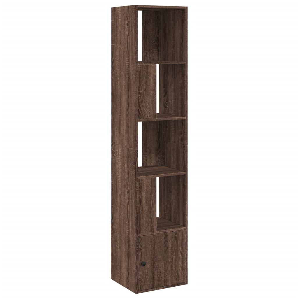 vidaXL Bücherregal Braun Eichen-Optik 40x36x189 cm Holzwerkstoff
