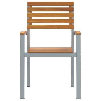 vidaXL Gartenstuhl 6 pcs Braun 56 x 57 x 87 cm Massivholz Akazie