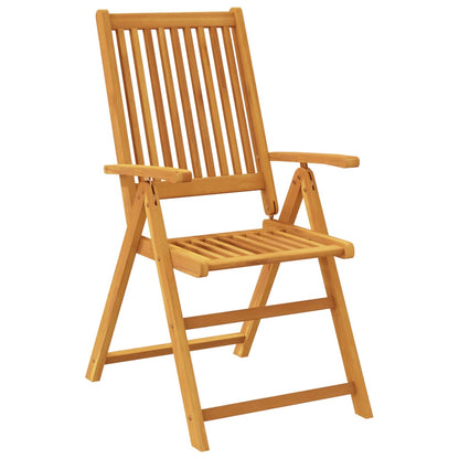 vidaXL Ensemble de salle à manger de jardin 5 pcs 140x80x74 cm Bois d'acacia massif