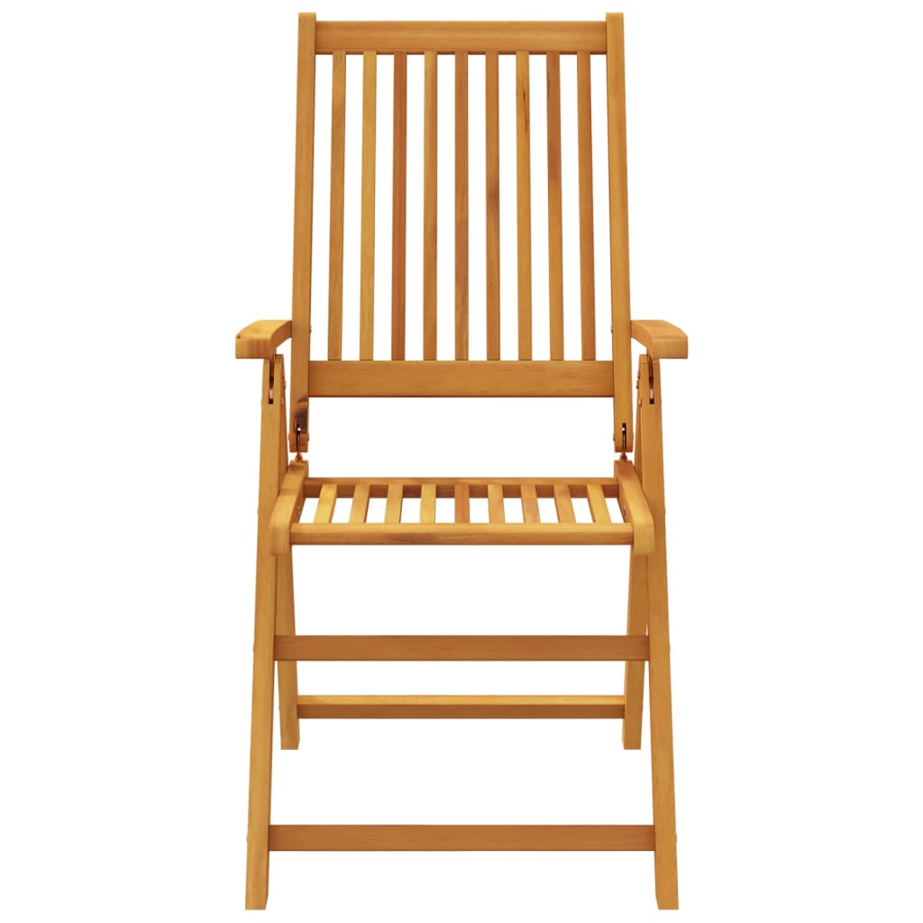 vidaXL Ensemble de salle à manger de jardin 5 pcs 140x80x74 cm Bois d'acacia massif