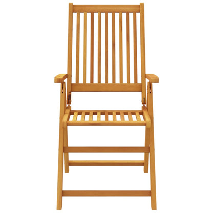 vidaXL Ensemble de salle à manger de jardin 5 pcs 140x80x74 cm Bois d'acacia massif