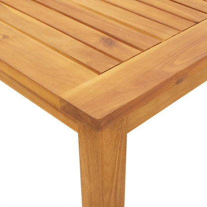 vidaXL Ensemble de salle à manger de jardin 5 pcs 140x80x74 cm Bois d'acacia massif