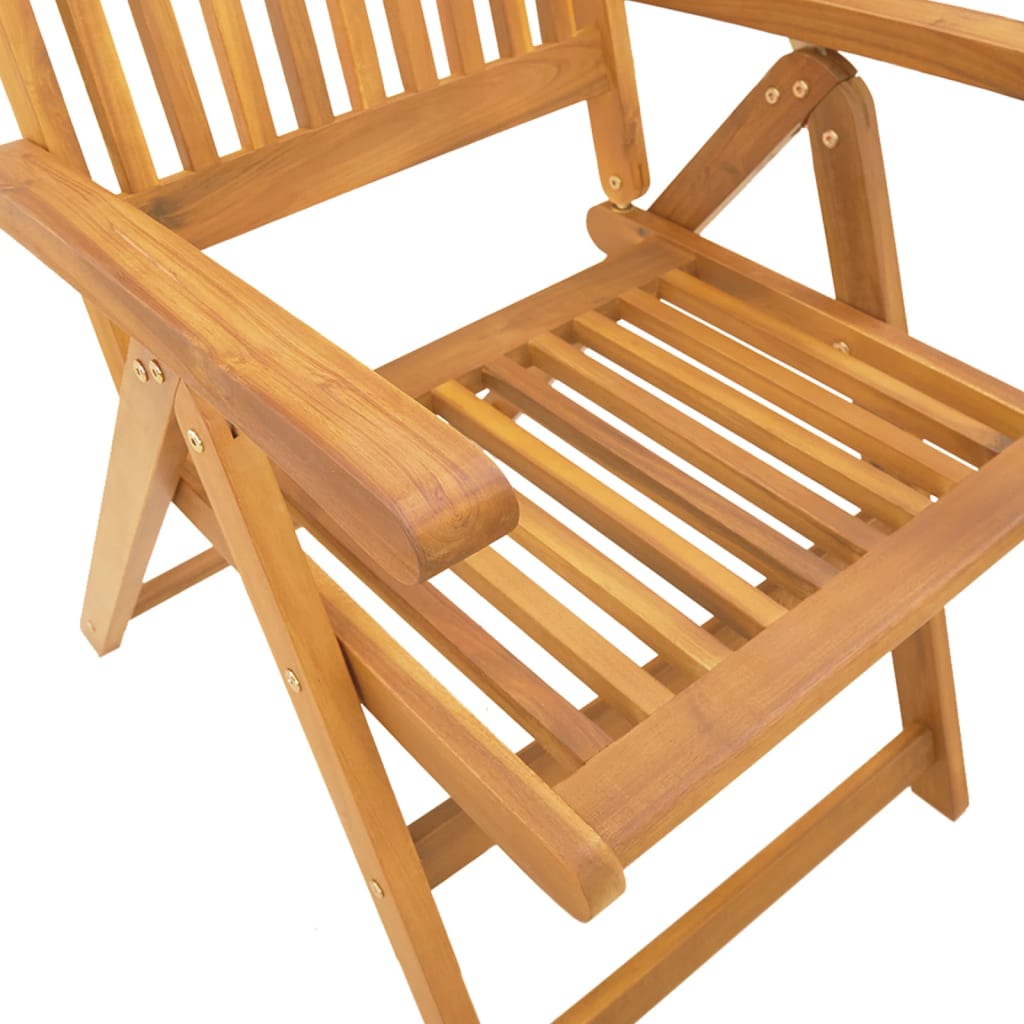vidaXL Ensemble de salle à manger de jardin 5 pcs 140x80x74 cm Bois d'acacia massif