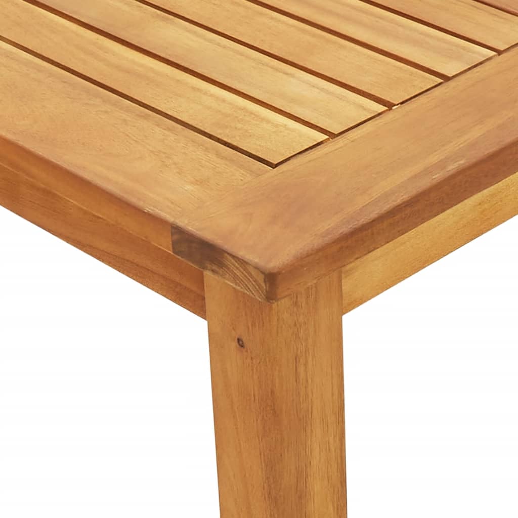 vidaXL 5-tlg. Garten-Essgruppe 85x85x74 cm Massivholz Akazie
