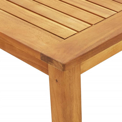 vidaXL 5-tlg. Garten-Essgruppe 85x85x74 cm Massivholz Akazie