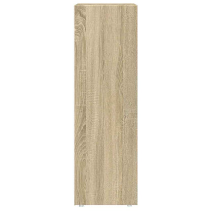 Badezimmerschrank Sonoma-Eiche 30x30x95 cm Holzwerkstoff