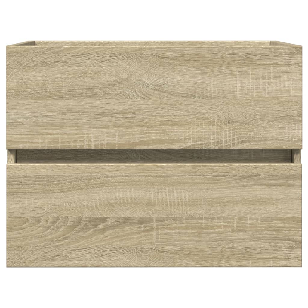 Meuble sous-lavabo vidaXL chêne sonoma 60x38,5x45 cm bois d'ingénierie
