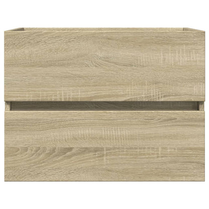 Meuble sous-lavabo vidaXL chêne sonoma 60x38,5x45 cm bois d'ingénierie