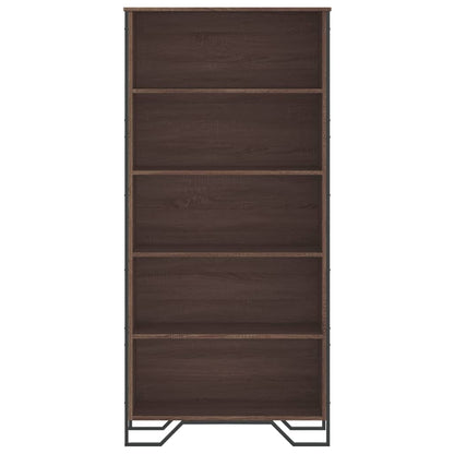 vidaXL Bücherregal Braun Eichen-Optik 80x31x169 cm Holzwerkstoff