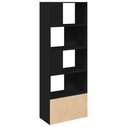vidaXL Bücherregal Schwarz 70x36x189 cm Holzwerkstoff