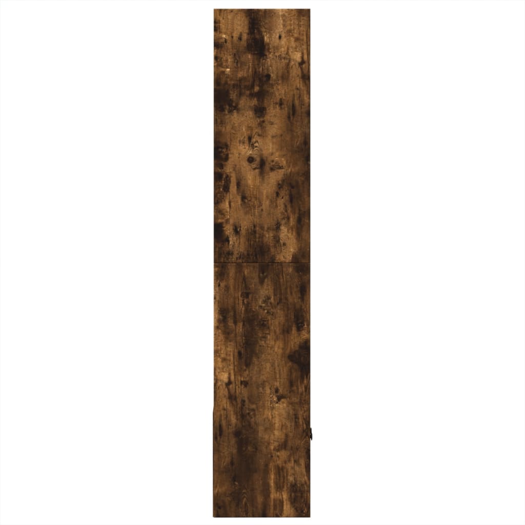 vidaXL Bücherregal Räuchereiche 70x36x189 cm Holzwerkstoff