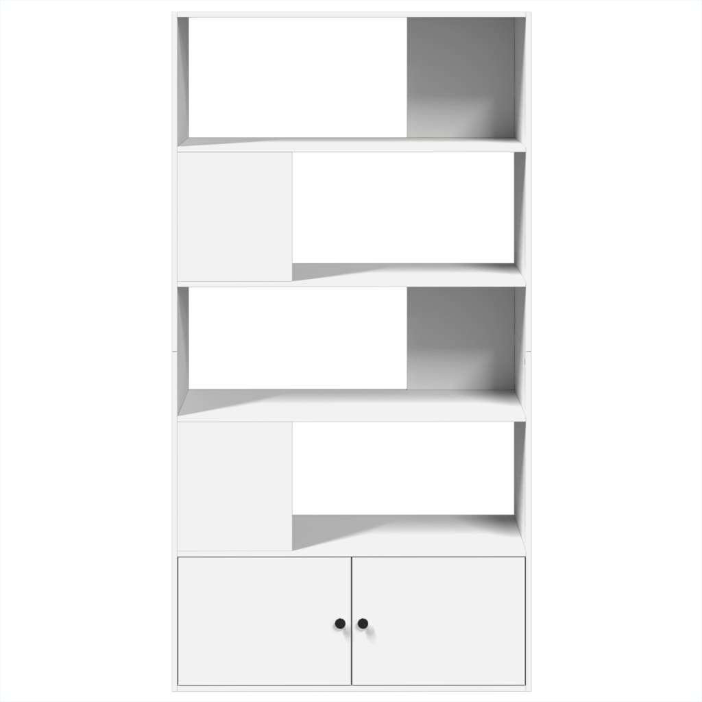 vidaXL Bücherregal Weiß 100x36x189 cm Holzwerkstoff