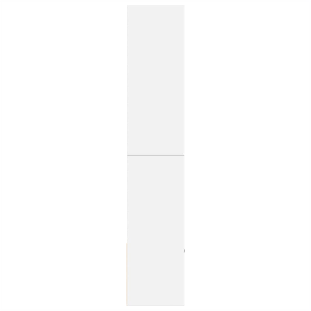 vidaXL Bücherregal Weiß 100x36x189 cm Holzwerkstoff