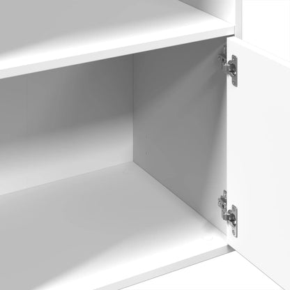 vidaXL Bücherregal Weiß 100x36x189 cm Holzwerkstoff