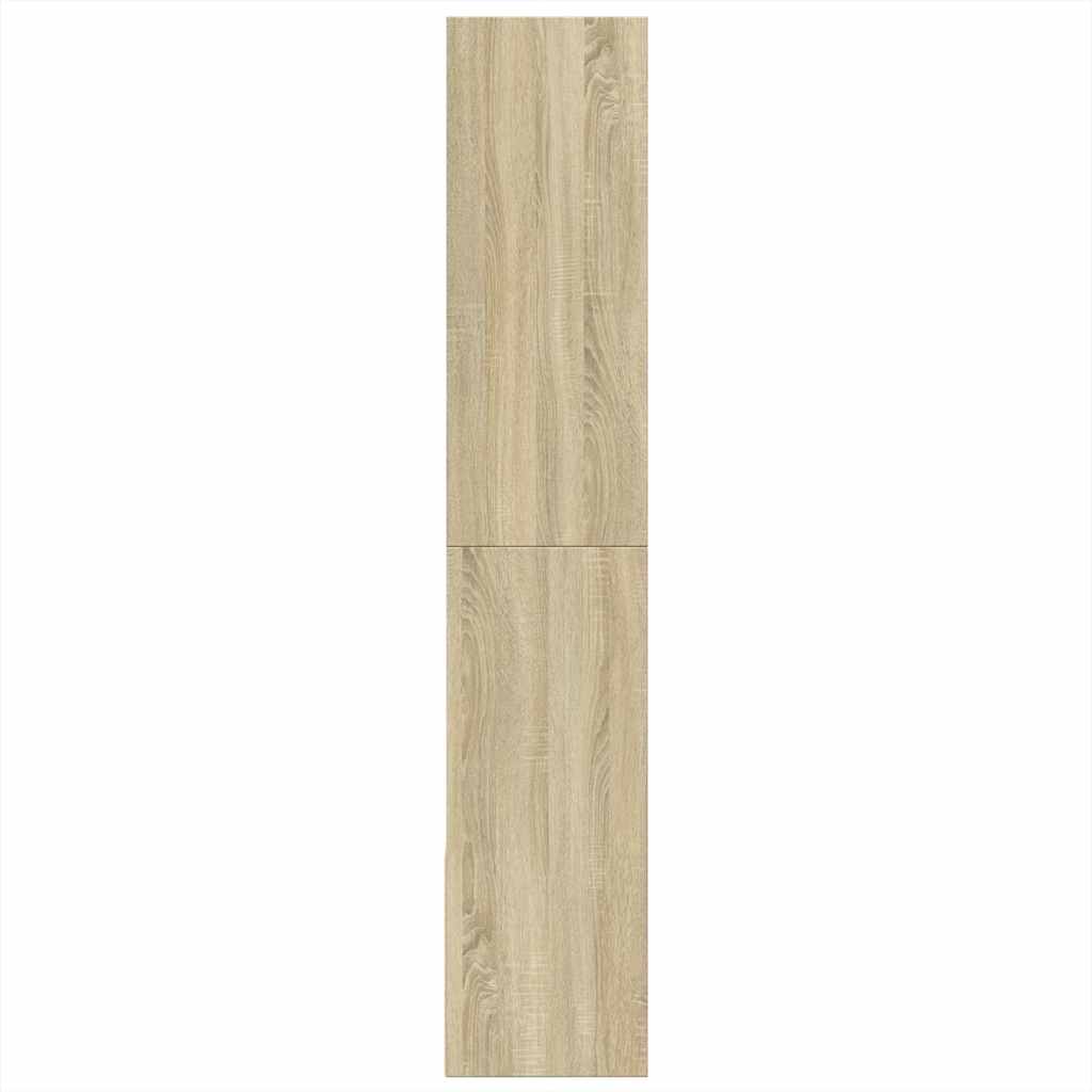 vidaXL Bücherregal Sonoma-Eiche 100x36x189 cm Holzwerkstoff