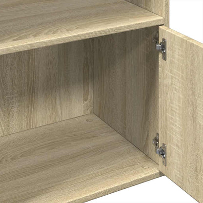 vidaXL Bücherregal Sonoma-Eiche 100x36x189 cm Holzwerkstoff