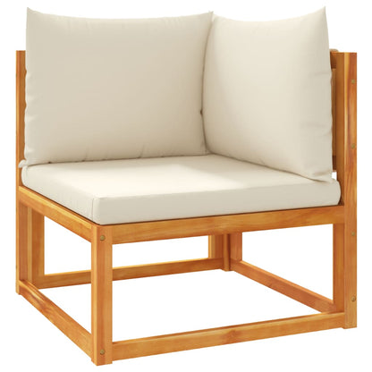 vidaXL 8-tlg. Gartensofa-Set mit Kissen Holz Akazie & Seil