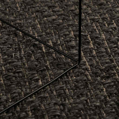 vidaXL Tapis ZIZUR anthracite 80x250 cm aspect jute Intérieur et extérieur