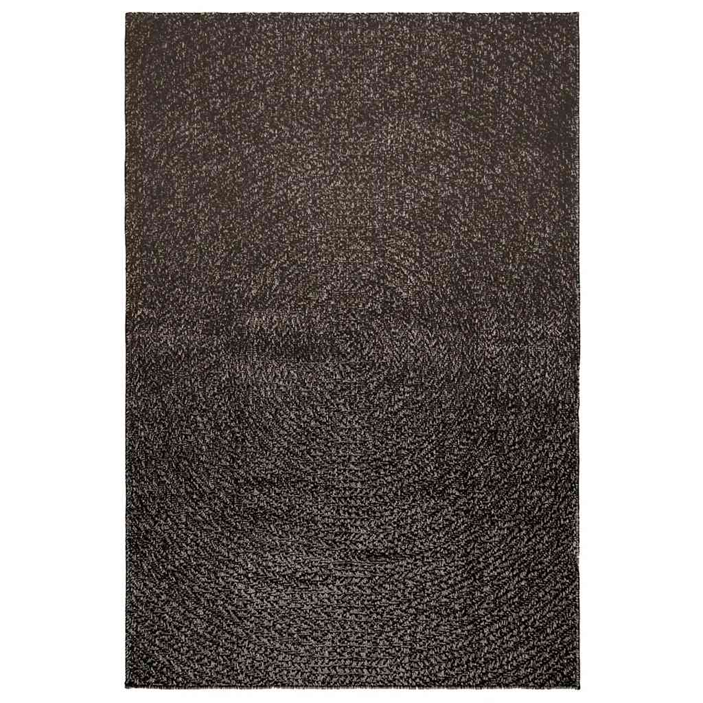 vidaXL Teppich ZIZUR Anthrazit 120x170cm Jute-Optik Indoor und Outdoor