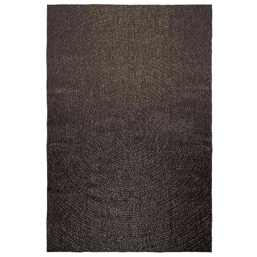 vidaXL Teppich ZIZUR Anthrazit 160x230cm Jute-Optik Indoor und Outdoor