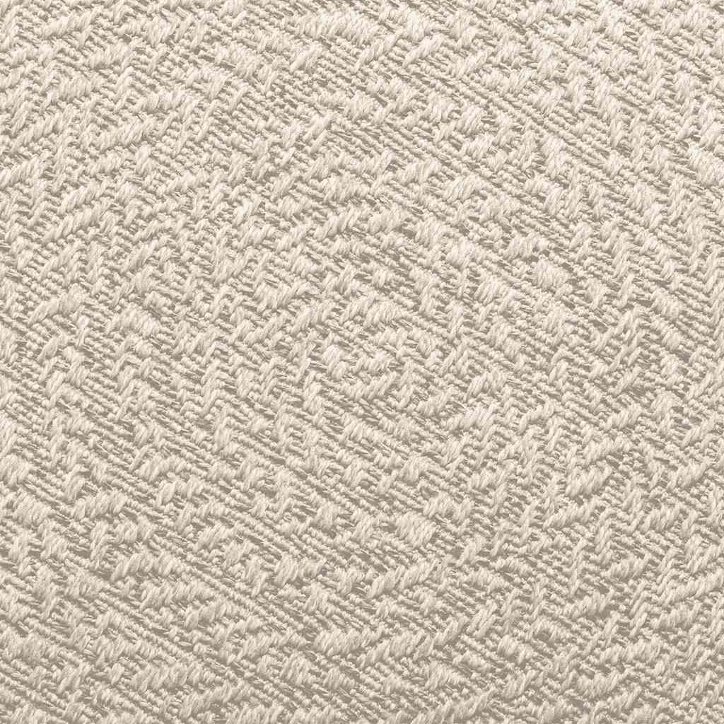vidaXL Teppich ZIZUR Creme 100x200 cm Jute-Optik Indoor und Outdoor