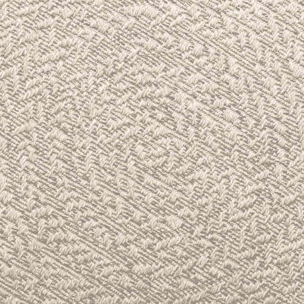 vidaXL Teppich ZIZUR Creme 140x200 cm Jute-Optik Indoor und Outdoor