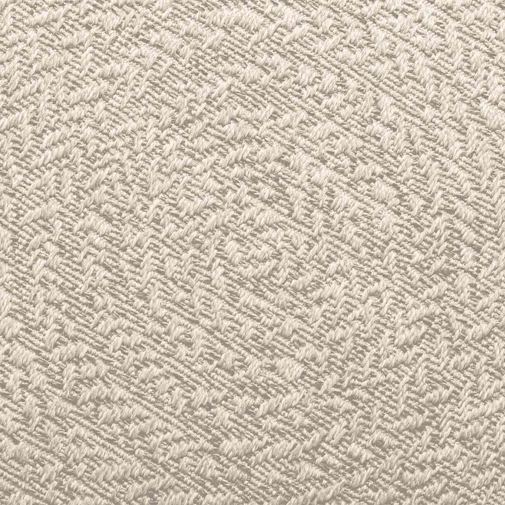 vidaXL Teppich ZIZUR Creme Ø 120 cm Jute-Optik Indoor und Outdoor
