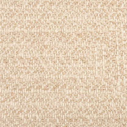 vidaXL Teppich ZIZUR Beige 80x250 cm Jute-Optik Indoor und Outdoor