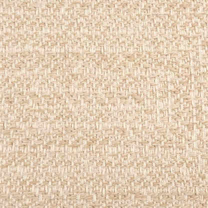 vidaXL Teppich ZIZUR Beige 120x170 cm Jute-Optik Indoor und Outdoor