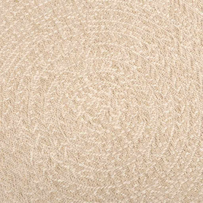 vidaXL Teppich ZIZUR Beige 60x110 cm Jute-Optik Indoor und Outdoor