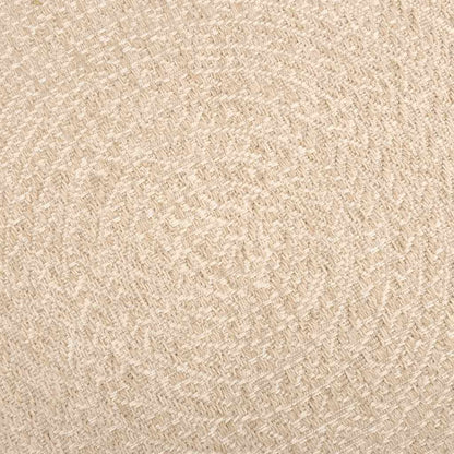 vidaXL Teppich ZIZUR Beige 120x170 cm Jute-Optik Indoor und Outdoor