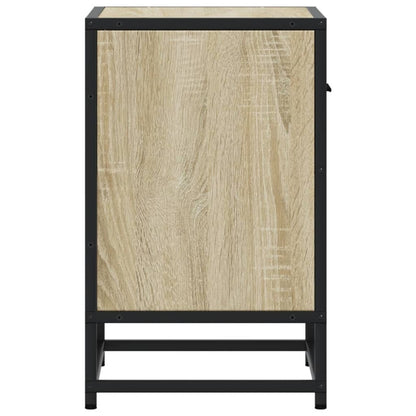 vidaXL Nachttische 2 Stk. Sonoma-Eiche 40x31x50 cm Holzwerkstoff