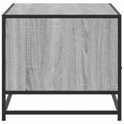 vidaXL Couchtisch Grau Sonoma 100x50x45 cm Holzwerkstoff und Metall