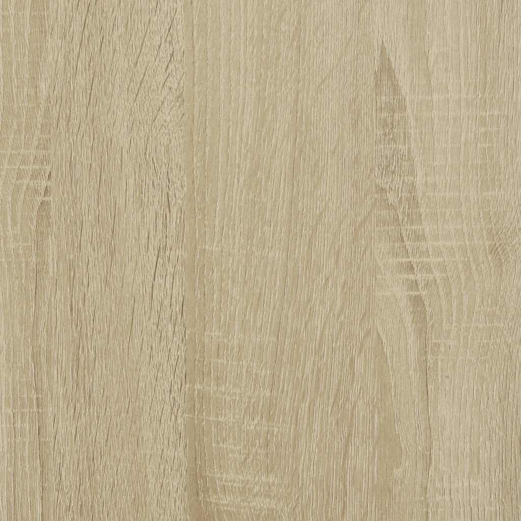 vidaXL TV-Schrank Sonoma-Eiche 100x34,5x40 cm Holzwerkstoff und Metall