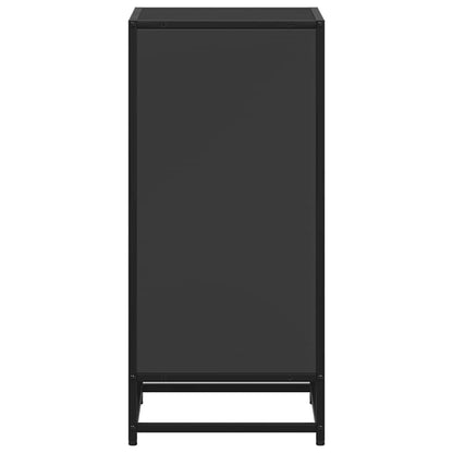 vidaXL Bücherregal Schwarz 40x35x76 cm Holzwerkstoff