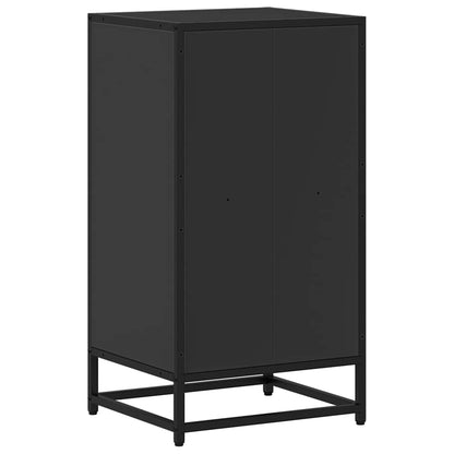 vidaXL Bücherregal Schwarz 40x35x76 cm Holzwerkstoff