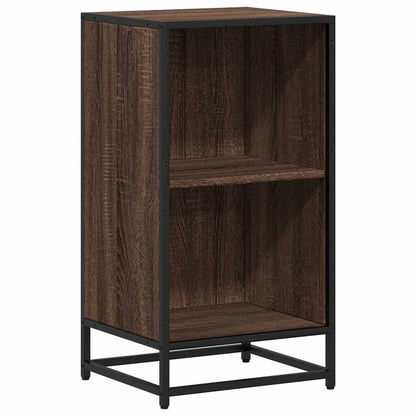 vidaXL Bücherregal Braun Eichen-Optik 40x35x76 cm Holzwerkstoff