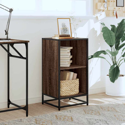 vidaXL Bücherregal Braun Eichen-Optik 40x35x76 cm Holzwerkstoff