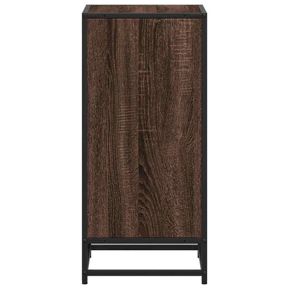 vidaXL Bücherregal Braun Eichen-Optik 40x35x76 cm Holzwerkstoff