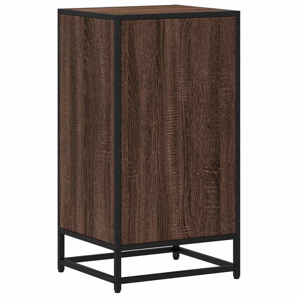vidaXL Bücherregal Braun Eichen-Optik 40x35x76 cm Holzwerkstoff