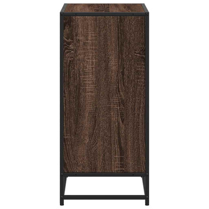 vidaXL Bibliothèque marron aspect chêne 60x35x76 cm bois d'ingénierie