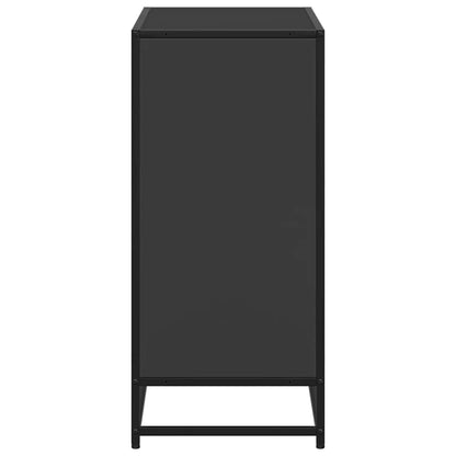 vidaXL Bücherregal Schwarz 80,5x35x76 cm Holzwerkstoff