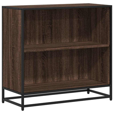 vidaXL Bibliothèque marron aspect chêne 80,5x35x76 cm bois d'ingénierie