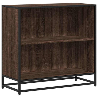 vidaXL Bibliothèque marron aspect chêne 80,5x35x76 cm bois d'ingénierie