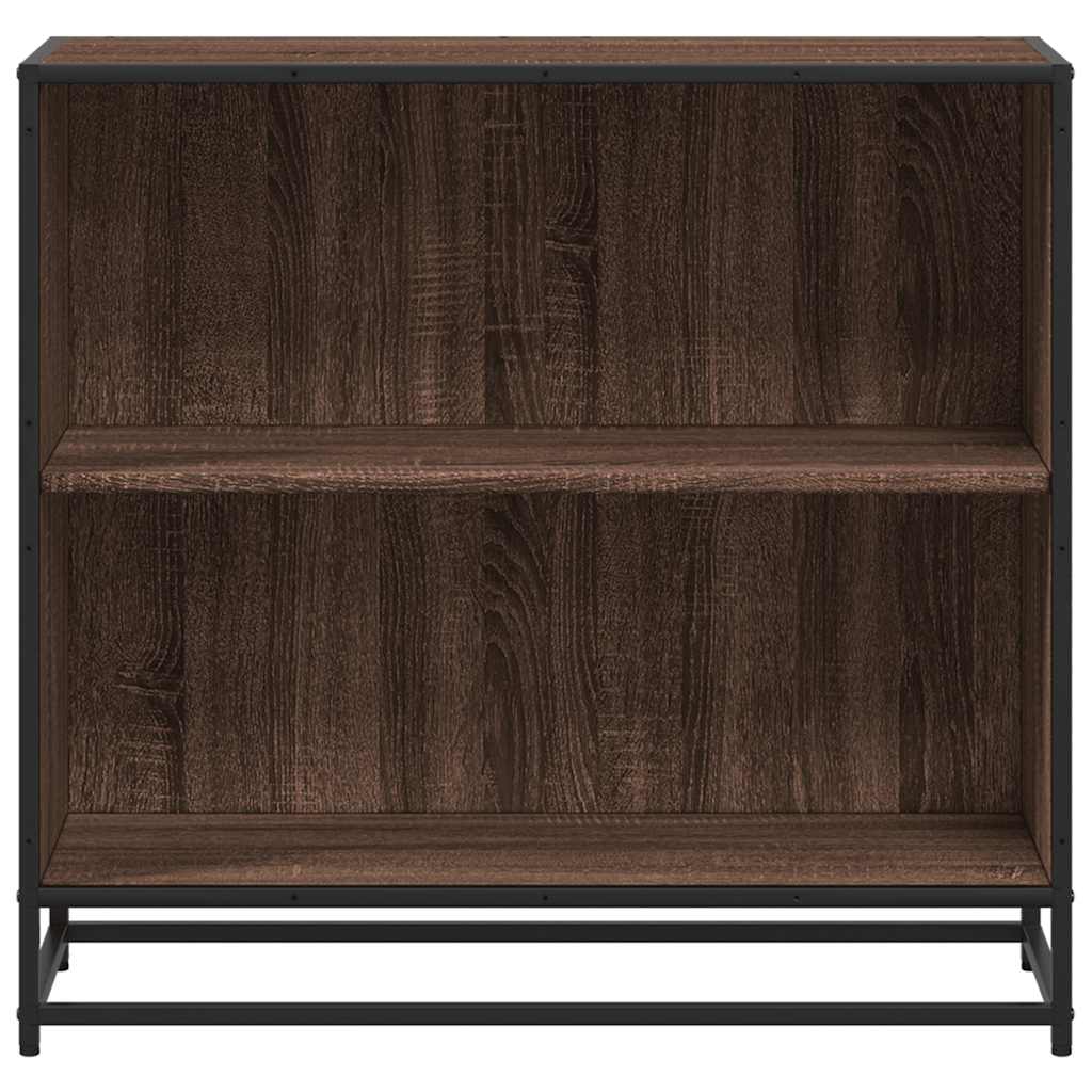 vidaXL Bibliothèque marron aspect chêne 80,5x35x76 cm bois d'ingénierie