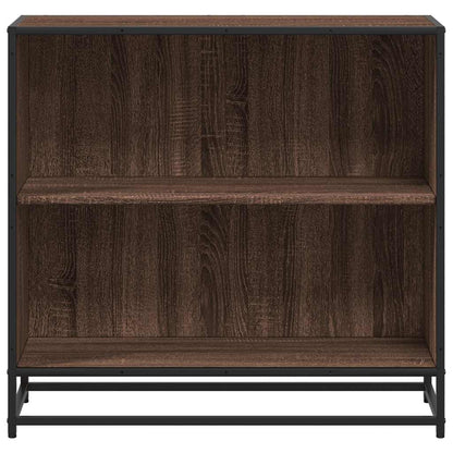 vidaXL Bibliothèque marron aspect chêne 80,5x35x76 cm bois d'ingénierie